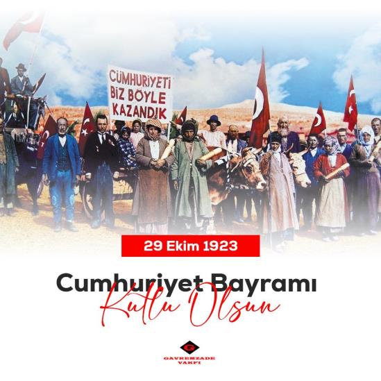 Cumhuriyetimizin 101. Yılı Kutlu Olsun! Ne Mutlu Türküm Diyene!